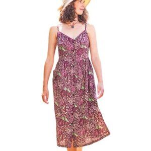 April Cornell Butterfly Vine Dress